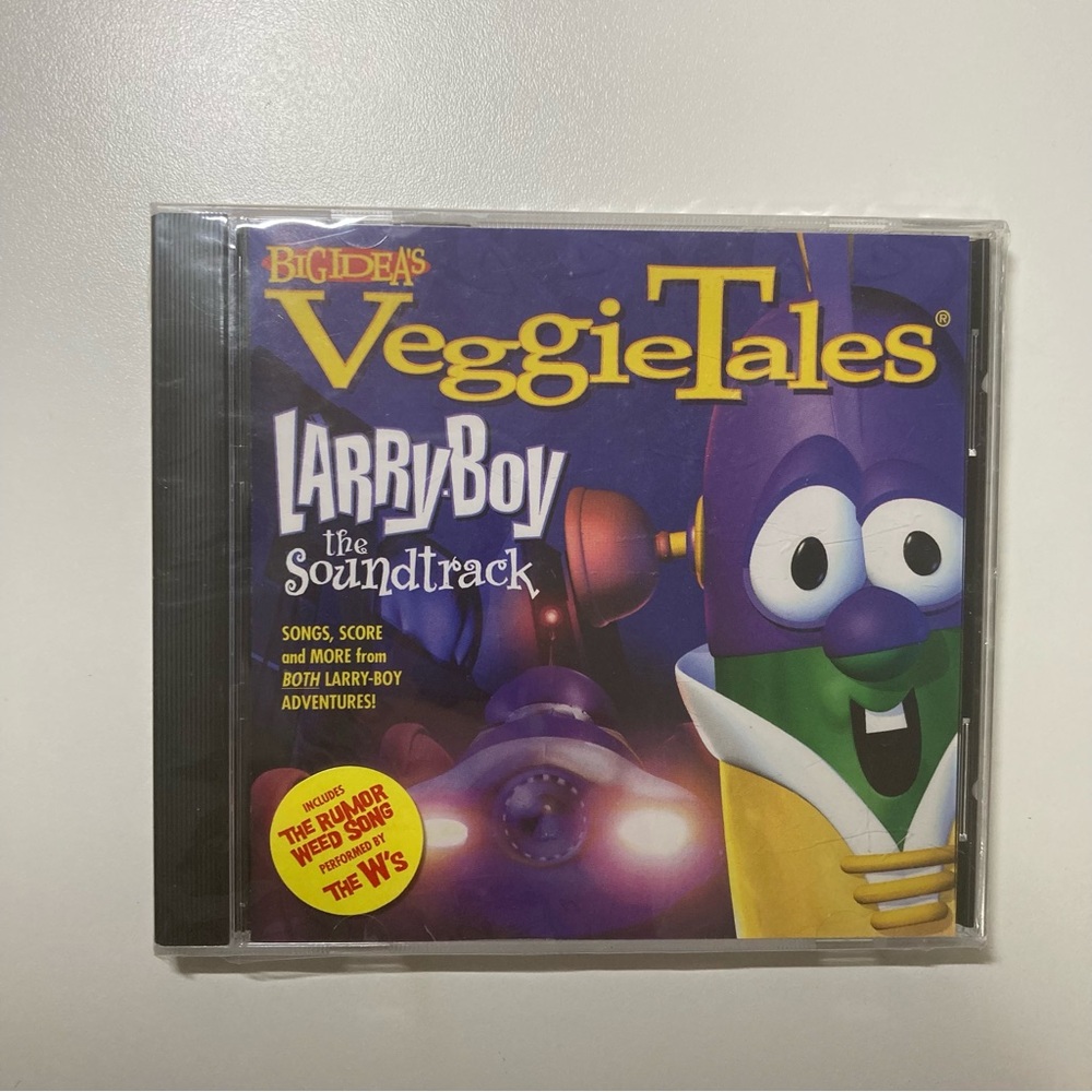 Veggie Tales Larry Boy The Soundtrack Big Idea
VeggieTales CD Sealed NEW